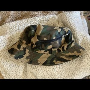 camo bucket hat